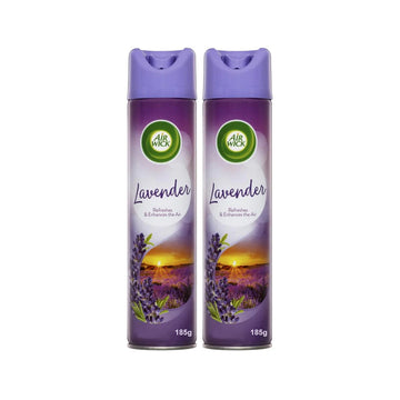 2 Pack x Air Wick Manual Spray Air Freshener Lavender 185g
